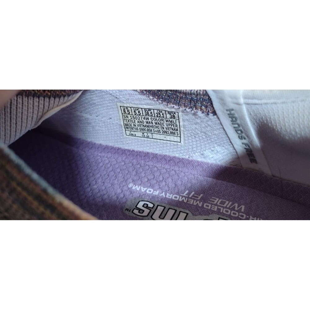 Women's Skechers Slip-ins: Summits - Mystic Glow in White Size 8.5 - Picture 5 of 6